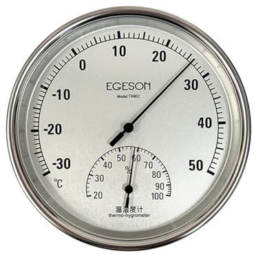 Precisions - Termómetros e higrómetro con amplios rangos de temperatura y humedad, mejoras para el hogar, jardín, patio, sala de sauna