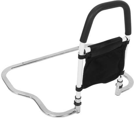 CALLARON Barres Assistance de Lit pour Personnes Âgées Support Sécurisé sans Perçage Rail de Mobilité pour Seniors et Femmes Enceintes Installation Facile et Stabilité Renforcée
