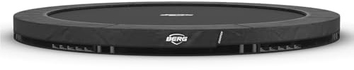 BERG InGround Trampolin Champion Sports 380 cm rund grau