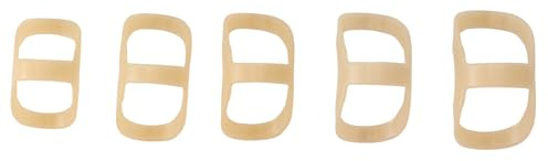 Solimery Attelle pour doigt en 5 pièces, support et protection contre l'arthrite, redressement des doigts, pince pour doigt en maillet