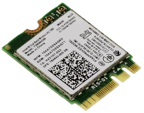 KALEA-INFORMATIQUE Tarjeta controladora de Red M2 M.2 NGFF E A Key WiFi IEEE 802.11ac y Bluetooth 4.0 con chipset Intel 7260NGW
