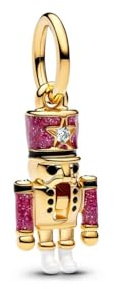 PANDORA Beweglicher Nussknacker Charm-Anhänger 763583C01 Charm Anhänger