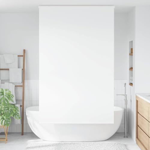 Water Resistant PEVA Cassette Shower Blind Wall Ceiling Mounted 140 x 240
