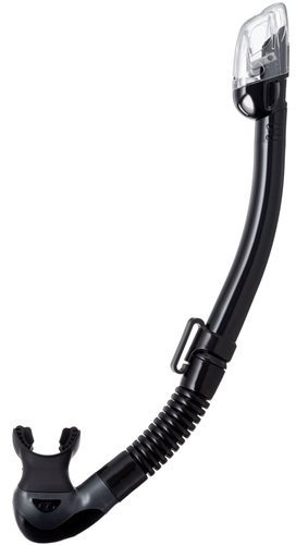 TUSA Hyperdry Elite II Snorkel (Black / Black Silicone) by Tusa