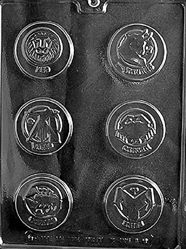 Grandmama's Goodies M196A & B Zodiac Box Set 2Pcs Chocolate Candy Soap Mold with Exclusive Molding Instructions