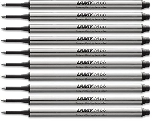 Lamy: Rollerball-Großraummine M66 (10er Pack, Schwarz) M