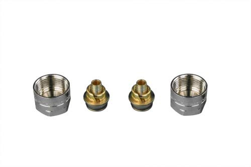Klemmringverschraubung für Flächenheizung Fußbodenheizung | für Heizrohr 10x1,3 mm
