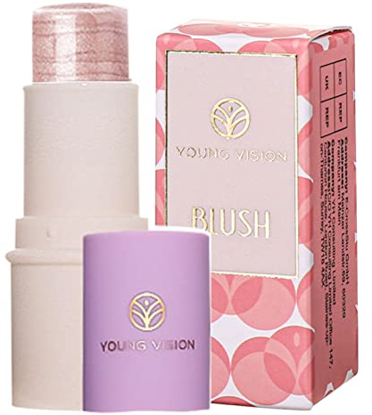 Stick per fard in crema,Illuminante Blush Crema Stick - Stick multi-illuminante Cream Blush per occhi, labbra, guance, corpo, tutto il giorno Virtcooy