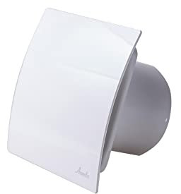 System Turbo Escudo - Ventilador para habitación pequeña (100 m), color blanco