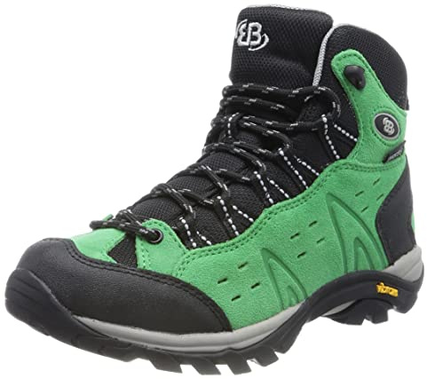 Brütting Unisex Mount Bona High Trekking-& Wanderstiefel, grün/schwarz, 42 EU