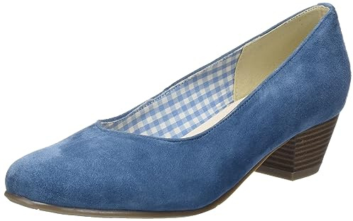 Hirschkogel Damen Pumps, Jeans, 39 EU