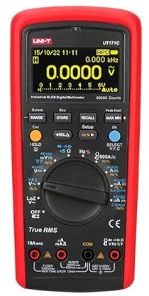 UNI-T UT171B UT171C Industrial True RMS Digital Multimeter VFC Low-Pass Filtering USB/Bluetooth Communication（UT171C）