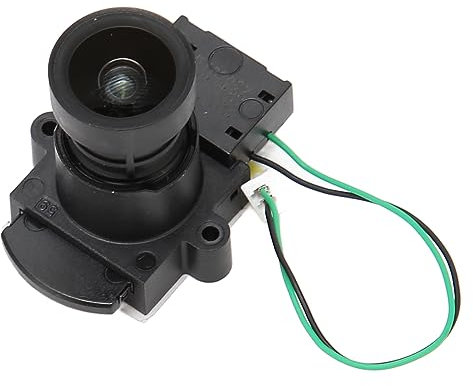 2.8mm CCTV Camera Lens, 8MP F1.0 Pixels Full Color Warm Light Fixed Focus Lens Replacement, 104 Degree Wide Angle Surveillance Security Camera Lens