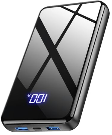 Lazci Power Bank, Portable Charger 22.5W, Powerbank Fast Charging 26800mAh with USB C Input & Output, PD 3.0 QC 4.0, Mobile Phone Battery Pack Compatible with iPhone, Samsung Galaxy, iPad - Black