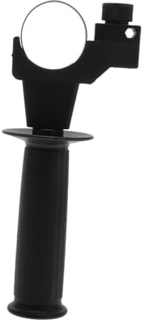 Veemoon 2pcs Impact Drill Supplies Hammer Handle Accessories Side Grip and Non-Skid Grip for DIY Professional Use