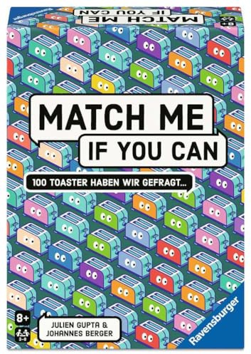 Ravensburger 24757 Match Me If You Can - Das Partyspiel mit High Five-Garantie ab 8 Jahren