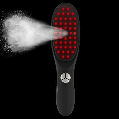 Vibrierende Haarwachstumsbürste, Elektrische Haarwachstumsbürste, Innovative Wiederherstellungsbürsten, Vibrierende Wachstumsbürsten, Wachstumsmassagekämme für, Dicke Bürste