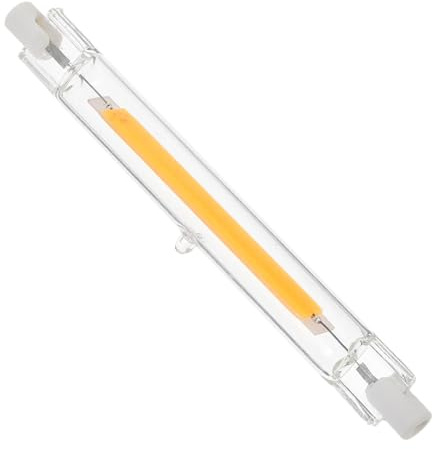 SHINEOFI Lampadine Alogene 78mm R7s LED 10w, Tubo Lineare in Vetro a Doppia Estremità, Alta Luminosità, Dimmerabile, per Illuminazione Domestica