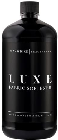 Mavwicks Fragrances - Luxury Scented Liquid Fabric Softener (Luxe) 32 Oz – Crafted with Clean Ingredients – Reduces Static, and Softens Clothes – Safe for All Fabrics and Skin