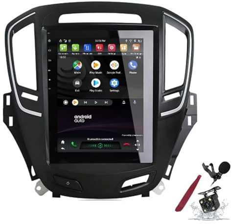 Radio Auto Android 15 Sat Navi per O-pel Insignia/B-uick Regal 2014-2018 Schermo da 9,7 Unità Head Android Multimediale con Carplay, Navigazione GPS, HIFI, BT 5G, WiFi, SWC, Microfono, DSP,8g+128g