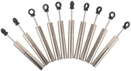 VERDANVERSE 10 Pièces Lot de Amortisseurs Tampons Silencieux pour Portes Armoire Fermeture Douce Anti-Bruit Tampons Hydrauliques Amortisseurs pour Meubles Cuisine et Dressing