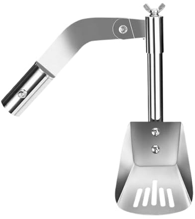 Gutter Scoop Cleaning Tool - Stainless Steel Cleaner Gadget | Wedge Gutter Cleaning Scoop | for Family Friends Garden Ditch Villas Townhouses Leaves Debris Home