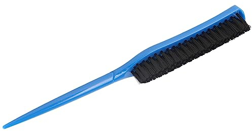 Hamwesh Spazzola per Cotonare, Setole in Nylon a 3 File per Aggiungere Volume, Pettine a Coda di Ratto, Spazzola Ergonomica con Manico a Coda per Cotonare la Schiena, Lisciare, Parrucchiere, Uso