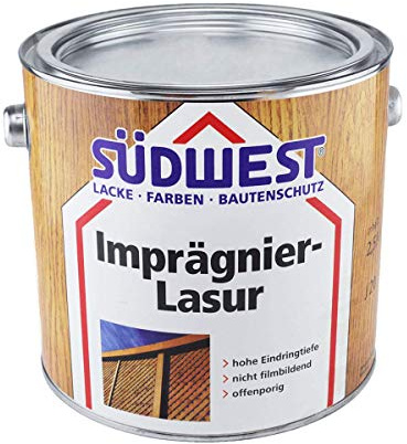 Südwest Imprägnierlasur Nussbaum 2,5 Liter