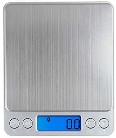 LOVIVER COMPA Digital Jewelry Gram Scale 2000 G / 0,1 G Mehrzweck Mit LCD
