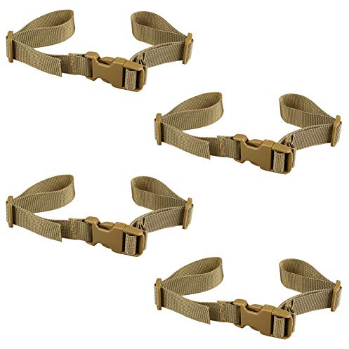 MAGARROW Backpack Chest Strap Adjustable Sternum Strap Chest Belt with Buckle, Tan