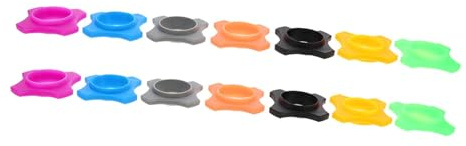 Milisten 20 Stück Mikrofon-Anti-Rutsch-Ring, Gummi-Mikrofon, Anti-Roll, Anti-Rall, Anti-Rutsch Hülse, KTV-Mikrofon-Schutz, stoßfester Ring, Handmikrofon Rollschutz Ring