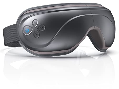 RENPHO Eyeris 2 - Augenmassagegerät mit Wärme Vibration Kompression 5 Modi, wiederaufladbarer Augenmaske mit kabelloser Bluetooth-Musik für geschwollene Augen, überanstrengte Augen, Augenringe