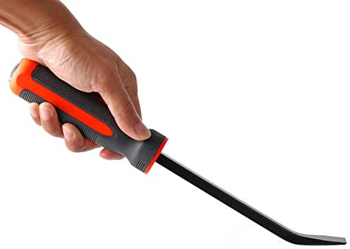 Jadeshay Piede di Porco Hi-Spec 1pc Pry Bar Heavy Duty Puller Scalpello Strumento di Riparazione Auto(8in)