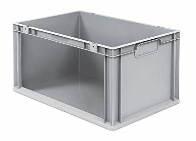 PROREGAL Eurobox NextGen Store | HxBxT 32x40x60cm | 65 Liter | Seite offen | Eurobehälter, Transportbox, Transportbehälter, Stapelbehälter