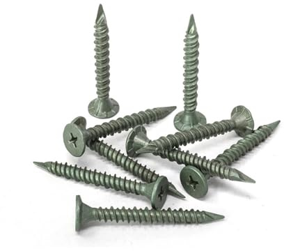 Selbstbohrende Betonschrauben, Flachkopf, Ruspert Beschichtung, selbstschneidende Holzschrauben 30/40 Stück (Color : 42mm 30PCS, Size : M4.2)