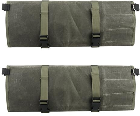 Fegtrty 2X Sac à roulettes Chef Couteau Sac Cuisine de Rangement Porte-Couteau Portable Couteau Multifonction Sac de Transport Chef Outil Organisateur