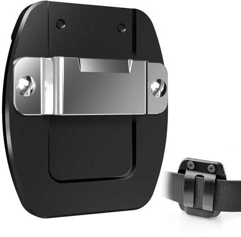 Tape Measure Holder for Belt tool | Clip-on Tool Belt Drill Holder with Full Metal,Compatible with Impact Driver Any Tape Holster with a Clip | Tool Belt Accessories