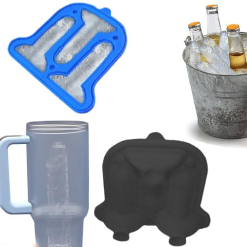 Molde para cubitos de hielo, molde para cubitos de hielo de broma, divertido molde para hacer cubitos de hielo, molde de silicona gruesa con formas divertidas para whisky, cócteles, brandy y bebidas