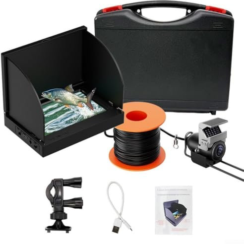 Schlanke und 10,2 cm Unterwasserkamera, perfekt für ernsthafte Angler auf dem Wasser (4,3 IPS + Kamera 20 m)