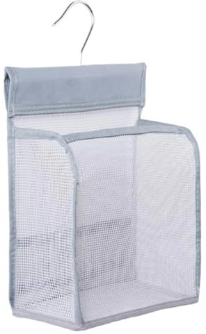 Sacchetto per mollette da appendere per mollette da bucato, facile da appendere per conservare mollette da bucato, sacchetto per la biancheria, per la casa e il giardino, grigio