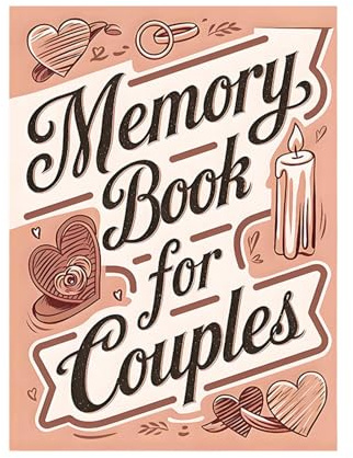 Libro de recuerdos para parejas, libro de aventuras de 58 páginas para parejas - Cuaderno significativo con tapa como regalo de boda y San Valentín
