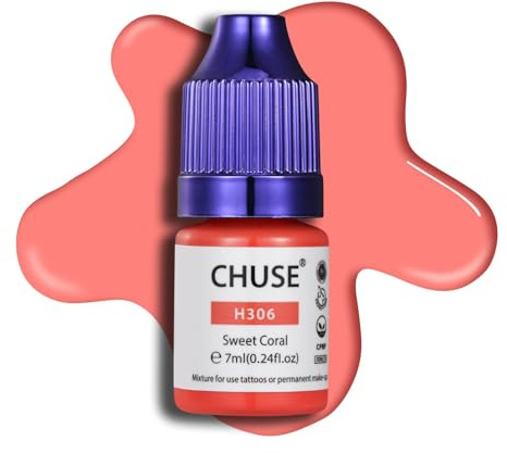 CHUSE PMU Hybrid Liquid Lips Pigment Shades 7ml (H306 Sweet Coral)