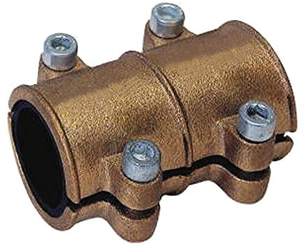 Gebo Dichtschelle für Kupferrohr 18 mm, zum Abdichten, Messing, 16047 6