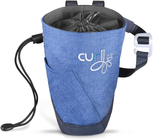 Curli Futterbeutel V2 Blau FB-DB von mylittledog