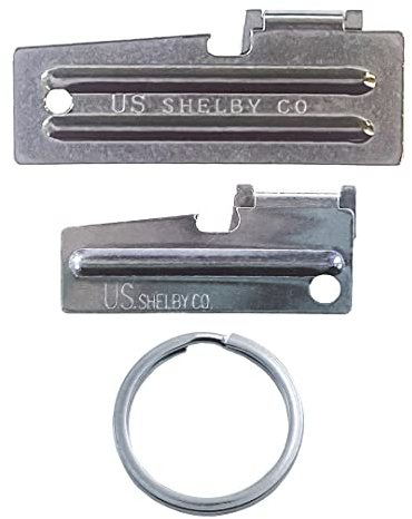 Set of P-38 and P-51 Military Can Openers with Key Ring (3-Piece Bundle)