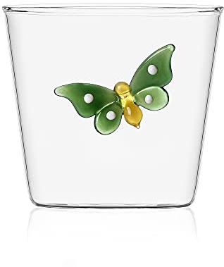 Ichendorf Milano 0.09352044 Tumbler Papillon Vert Collection Garden Picnic