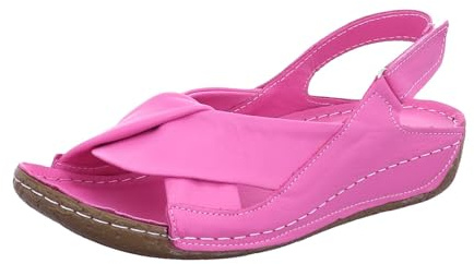 Andrea Conti Sandalias de mujer, fucsia, 40 EU
