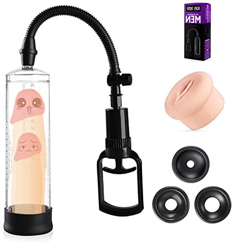 BDSMJOY Penispumpe für Männer,Penis Pumpe mit Muschi, Penispumpen,Penis Pump,Penis Vakuumpumpe,akuumpumpe für den Mann,Penis Extender für Penisvergrößerung & Penis verlängerung