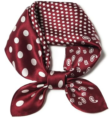 SHIROUYU Schal aus 100% Maulbeerseide, quadratisch, 53,3 x 53,3 cm, quadratisch, für Damen und Herren, mit Geschenkverpackung, Weiss/opulenter Garten, 65 * 65CM