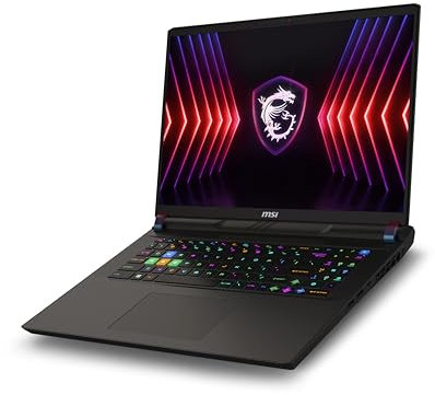 MSI Vector 17 HX A14VGG-206IT, Notebook Gaming, 17 16:10 QHD+ 240Hz, Intel i9-14900HX, Nvidia RTX 4070 GDDR6 8GB, 1TB SSD PCIe4, DDR5 16GB 5600MHz, WiFi 7, Win11 Home [Layout e Garanzia ITA]